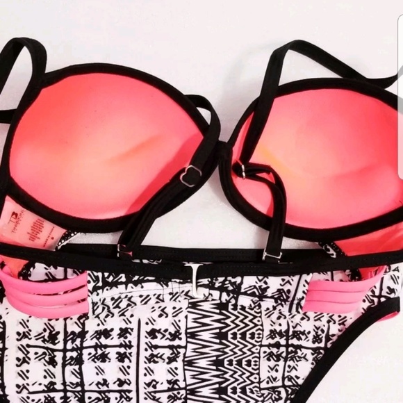 TiniBikini Swimwear 2 PieceUnderwire Push Up Swim - Picture 7 of 8